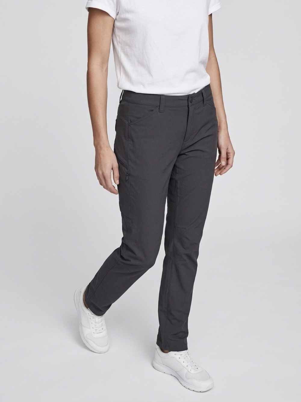 Icebreaker Women's Straight-Leg Outdoor Pants - Charcoal